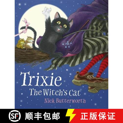 【3-4周达】Trixie the Witch's Cat [9781835870389]