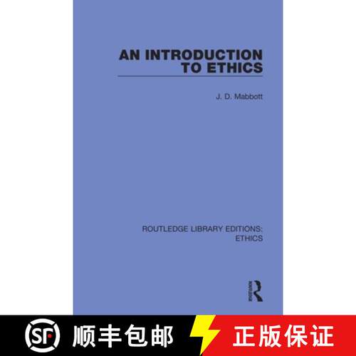 【3-4周达】An Introduction to Ethics [9780367509248]