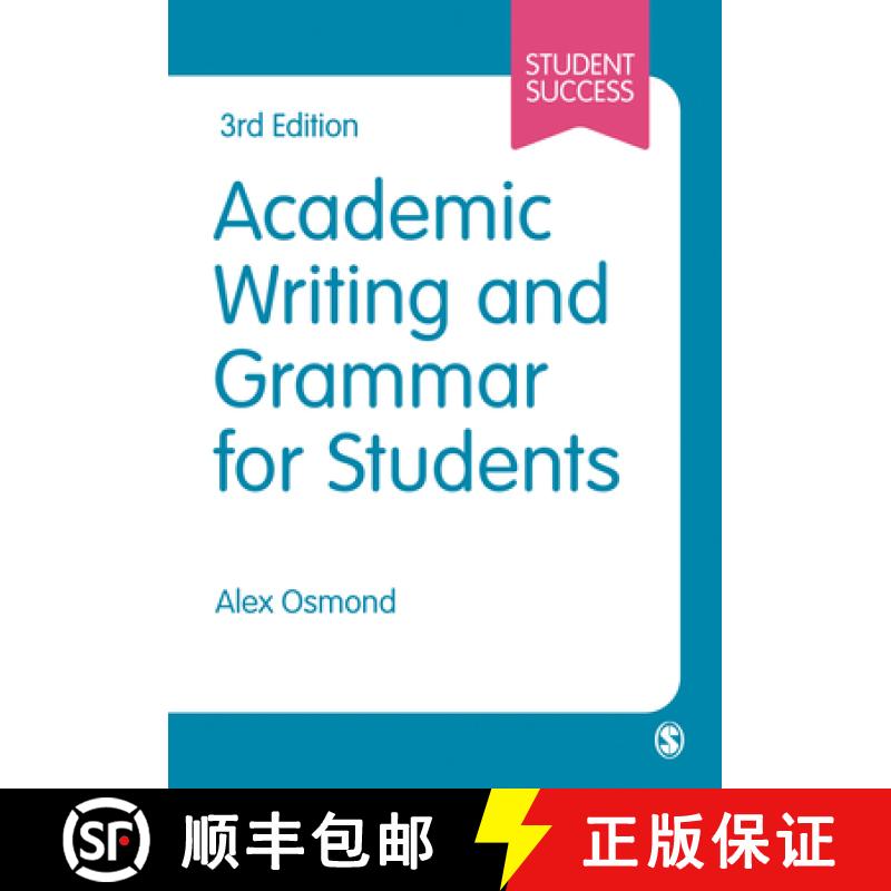 【3-4周达】Academic Writing and Grammar for Students (3) [9781529628227]