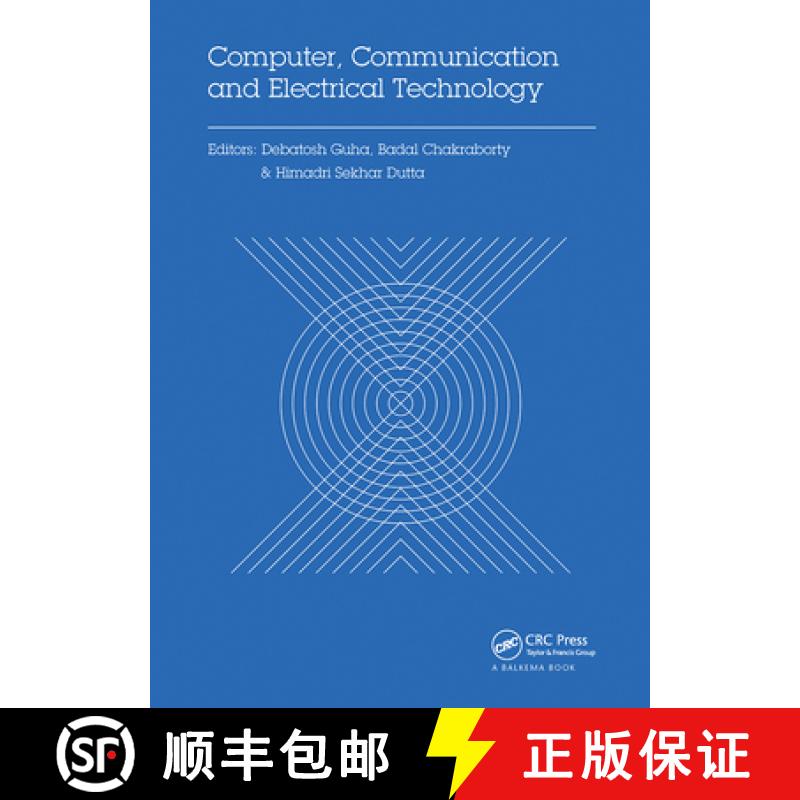 【3-4周达】Computer, Communication and Electrical Technology: Proceedings of the International Confer... [9780367736354]