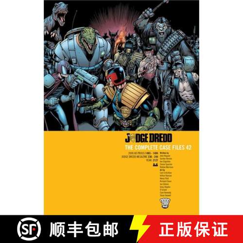 【3-4周达】Judge Dredd: The Complete Case Files 42 [9781786187093]