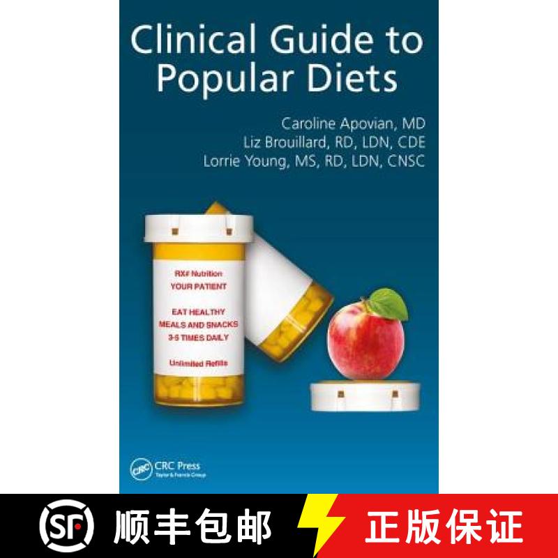 【3-4周达】Clinical Guide to Popular Diets [9781498774307]