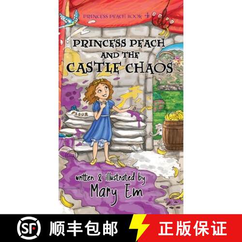 【3-4周达】精装 Princess Peach and the Castle Chaos (hardcover) [9781990014352]