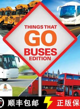 【3-4周达】Things That Go - Buses Edition [9781682128923]