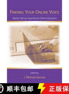 【3-4周达】Finding Your Online Voice: Stories Told by Experienced Online Educators [9780805862195]