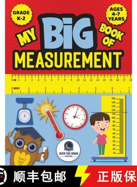 预订 My Big Book of Measurement for Kids: Exciting Activities to Teach Kids about Length, Height, Wei... [9798989152230]