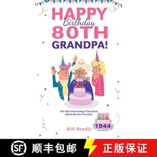 the Fun Interesting Year Bor... You Were 9798223954736 Grandpa 4周达 About Happy The 80th Facts Most Birthday