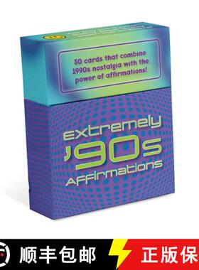 【3-4周达】Extremely 90s Affirmations Deck: 50 Cards That Combine 1990s Nostalgia with the Power of A... [9781683494065]