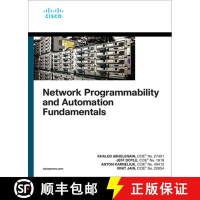 【3-4周达】Network Programmability and Automation Fundamentals [9781587145148]