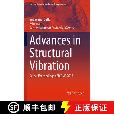 【3-4周达】Advances in Structural Vibration : Select Proceedings of ICOVP 2017 [9789811559822]