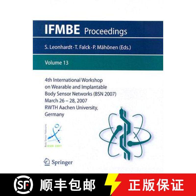 【3-4周达】4th International Workshop on Wearable and Implantable Body Sensor Networks (BSN 2007) : M... [9783540709930]