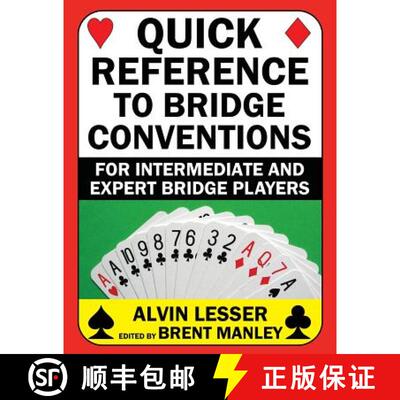 【3-4周达】Quick Reference to Bridge Conventions: For Intermediate and Expert Bridge Players [9780999322994]