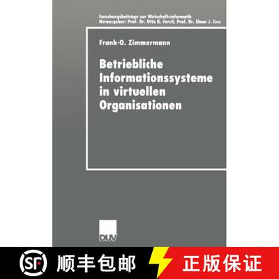 【3-4周达】Betriebliche Informationssysteme in virtuellen Organisationen [9783824421237]