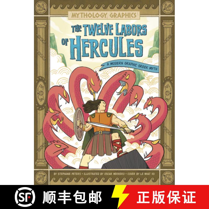 预订 The Twelve Labors of Hercules: A Modern Graphic Greek Myth [9781669050889]