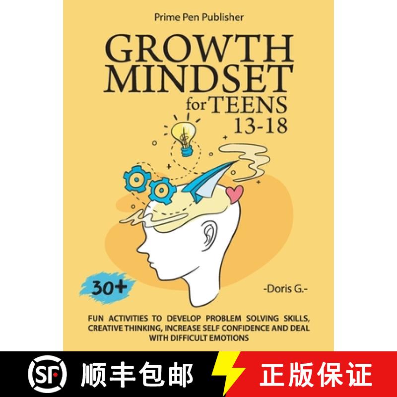 【2-3周达】Growth Mindset for Teens 13-18 [9781956223095]