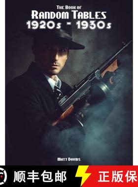 【3-4周达】The Book of Random Tables: 1920s-1930s: 31 Random Tables for Tabletop Role-Playing Games [9781952089022]