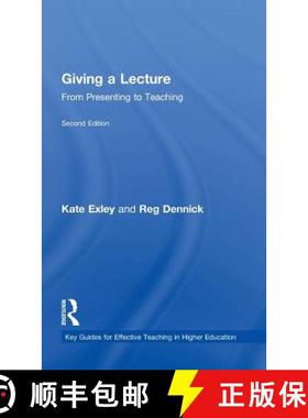 【3-4周达】Giving a Lecture : From Presenting to Teaching [9780415471398]
