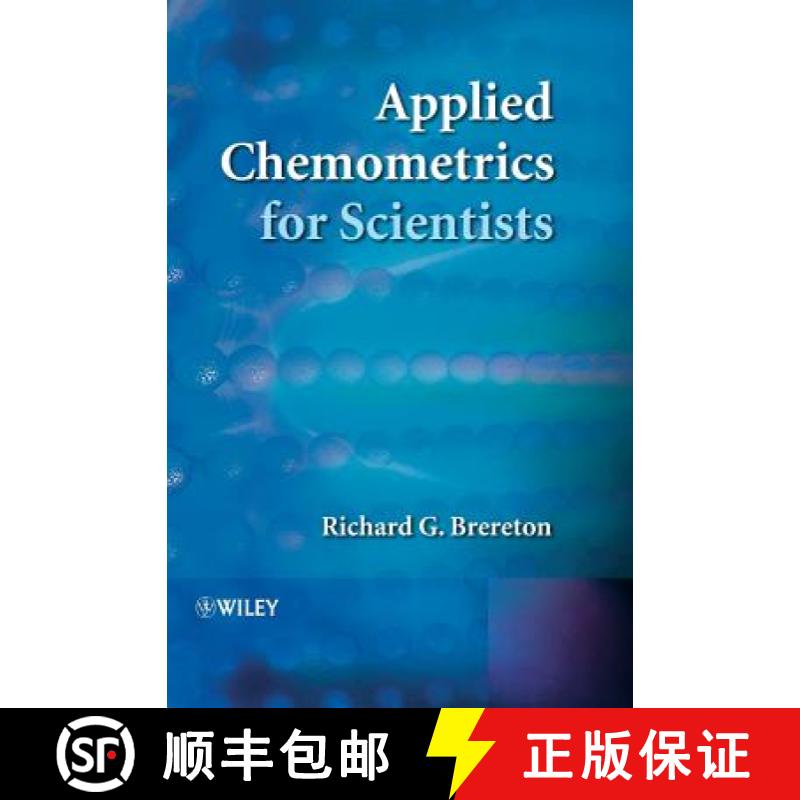 【3-4周达】Applied Chemometrics For Scientists [Wiley化学化工] [9780470016862]