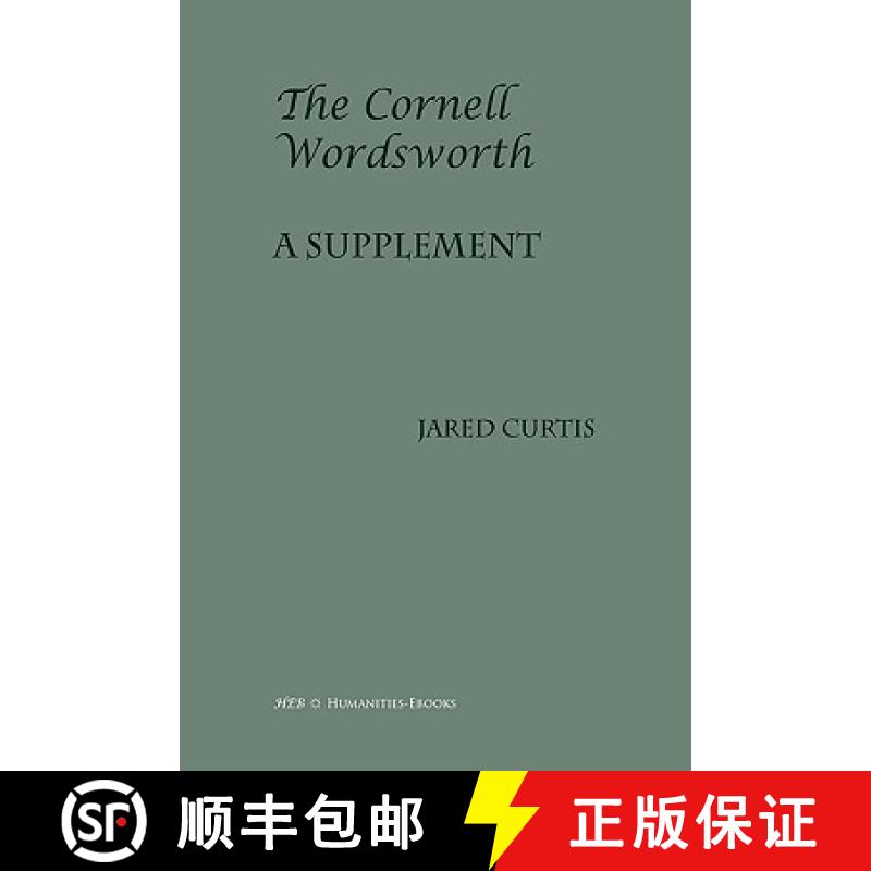 【2-3周达】The Cornell Wordsworth: A Supplement [9781847600929]