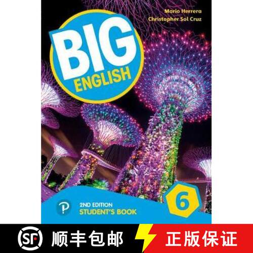 【3-4周达】Big English AmE 2nd Edition 6 Student Book [9781292203362]