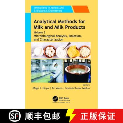 【3-4周达】Analytical Methods for Milk and Milk Products: Volume 3: Microbiological Analysis, Isolati... [9781774917411]