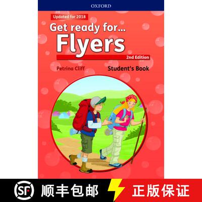 【3-4周达】Get ready for...: Flyers: Student's Book with downloadable audio [9780194029513]