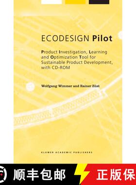 【3-4周达】Ecodesign Pilot: Product Investigation, Learning and Optimization Tool for Sustainable Pro... [9781402010903]