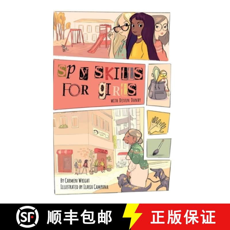【3-4周达】Spy Skills for Girls [9780988125643]