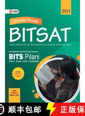 【3-4周达】BITSAT 2021 - Guide [9789390820450]