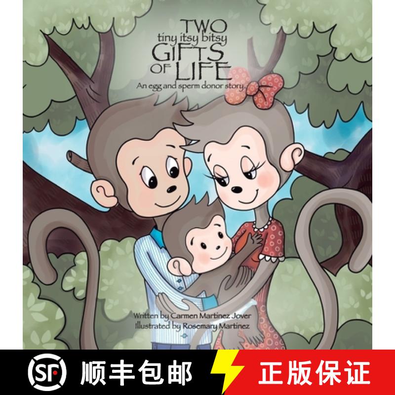 【2-3周达】Two Tiny Itsy Bitsy Gifts of Life, an egg and sperm donor story [9786072927216]