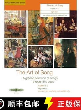 【3-4周达】The Art of Song Grades 1-3 (High Voice) (EP71761): A Selection of Songs from the Abrsm Syl... [9780577086737]
