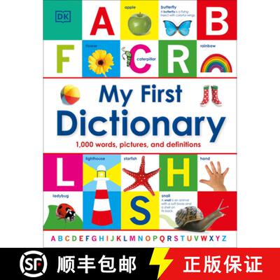 【3-4周达】My First Dictionary: 1,000 Words, Pictures, and Definitions [9780756693138]
