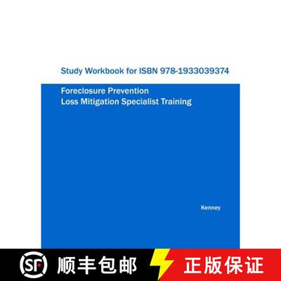 【3-4周达】Study Workbook for ISBN 978-1933039374 Foreclosure Prevention Loss Mitigation Specialist T... [9781933039800]