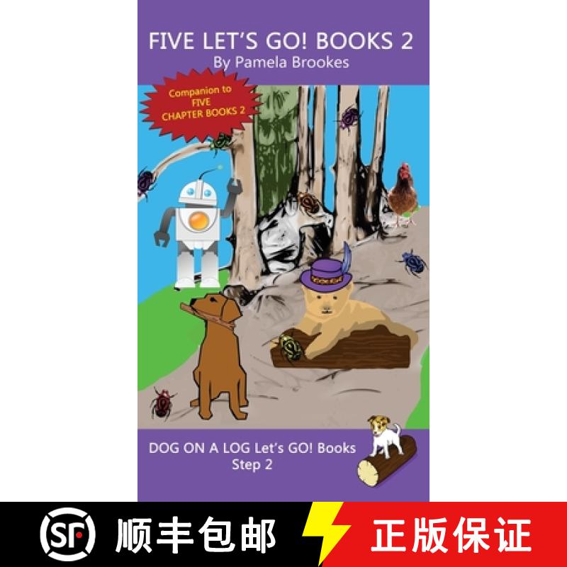 【3-4周达】Five Let's GO! Books 2: Sound-Out Phonics Books Help Developing Readers, including Student... [9781648310027]