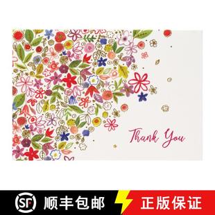 【3-4周达】Floral Daydream Thank You Cards [9781441339591]
