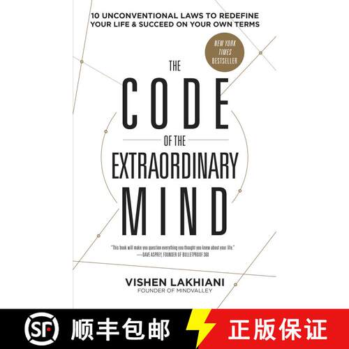 【3-4周达】The Code of the Extraordinary Mind: 10 Unconventional Laws to Redefine Your Life and Succe... [9780593135822]