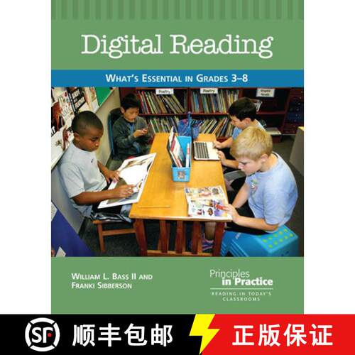 【3-4周达】Digital Reading: What's Essential in Grades 3-8 [9780814111574]