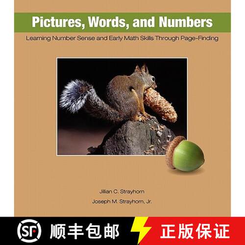 【3-4周达】Pictures, Words, and Numbers: Learning Number Sense and Early Math Skills Through Page-Fin... [9781931773157]