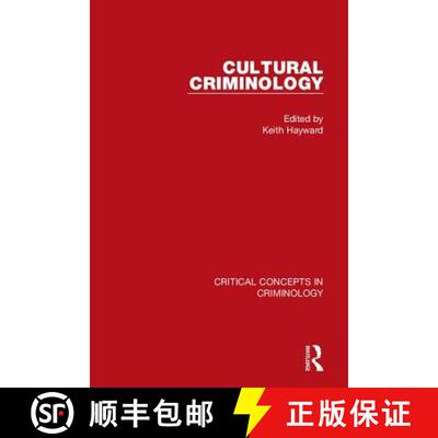 【3-4周达】精装 Cultural Criminology [9780415812887]