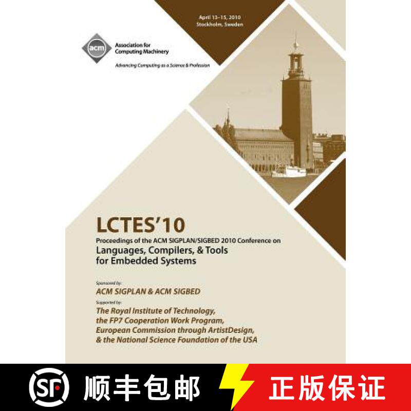 【3-4周达】LCTES 2010 Proceedings of the 2010 SIGPLAN/SIGBED Conference on Languages, Computers &Tool... [9781450305556]