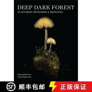 Forest Different Envelopes Deep and 4周达 9781797221908 Dark Notecards Notes