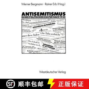 Politischen 9783531119236 4周达 1945 Nach Kultur Der Antisemitismus