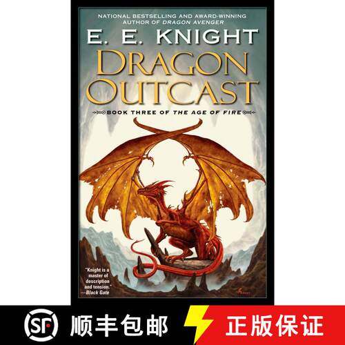 【3-4周达】Dragon Outcast: The Age of Fire, Book Three [9780451461858]