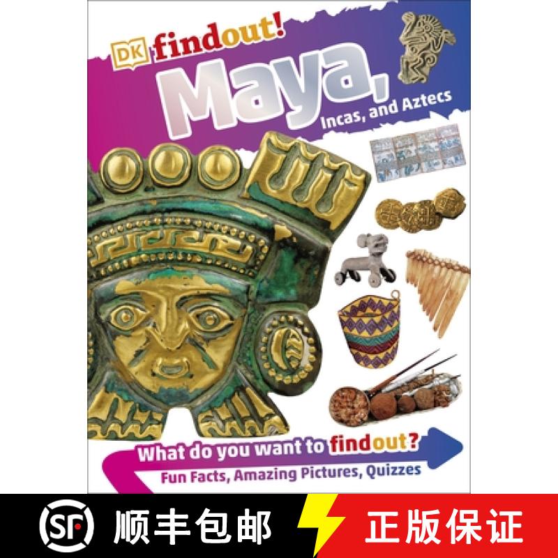 预订 DKfindout! Maya, Incas, and Aztecs [9780241318683]