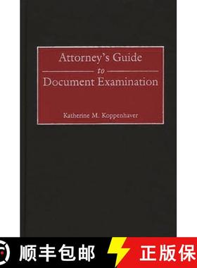 预订 Attorney's Guide to Document Examination [9781567204704]