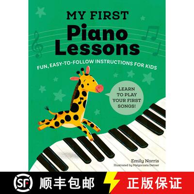 【3-4周达】My First Piano Lessons: Fun, Easy-to-Follow Instructions for Kids Learn to Play Your First... [9780593435809]