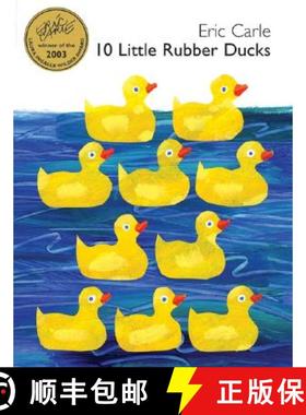 【3-4周达】10 Little Rubber Ducks: An Easter and Springtime Book for Kids [9780060740757]