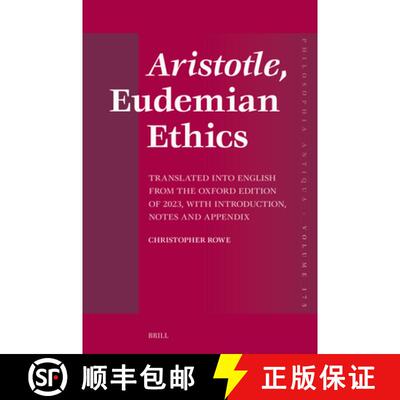 预订 精装 Aristotle, Eudemian Ethics: Translated Into English from the Oxford Edition of 2023, with I... [9789004722071]