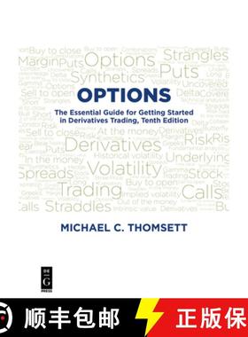 【3-4周达】Options: The Essential Guide for Getting Started in Derivatives Trading, Tenth Edition [9781547416141]
