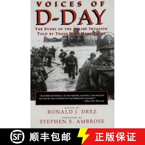 【3-4周达】Voices of D–Day – The Story of the Allied Invasion Told by Those Who Were There [9780807120811]